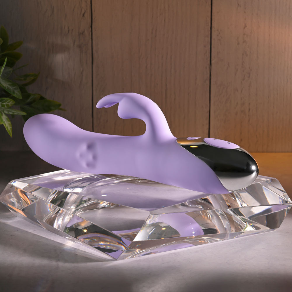 Evolved Spinderella – USB Rechargeable Rabbit Vibrator > Vibrators > Ladies > Rabbit - Tophatter Daily Deals