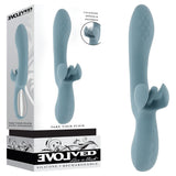 Evolved Take Your Flick Grey 24.1 cm Vibrator with Flicking Clitoral Stimulator > Vibrators > Ladies > Rabbit - Tophatter Daily Deals