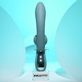 Evolved Take Your Flick Grey 24.1 cm Vibrator with Flicking Clitoral Stimulator > Vibrators > Ladies > Rabbit - Tophatter Daily Deals