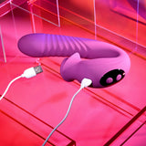 Evolved Deep Ecstasy – USB Rechargeable 16.5cm Thrusting Vibrator > Sex Toys For Ladies > Clitoral Vibrators and Stimulators - Tophatter Daily Deals