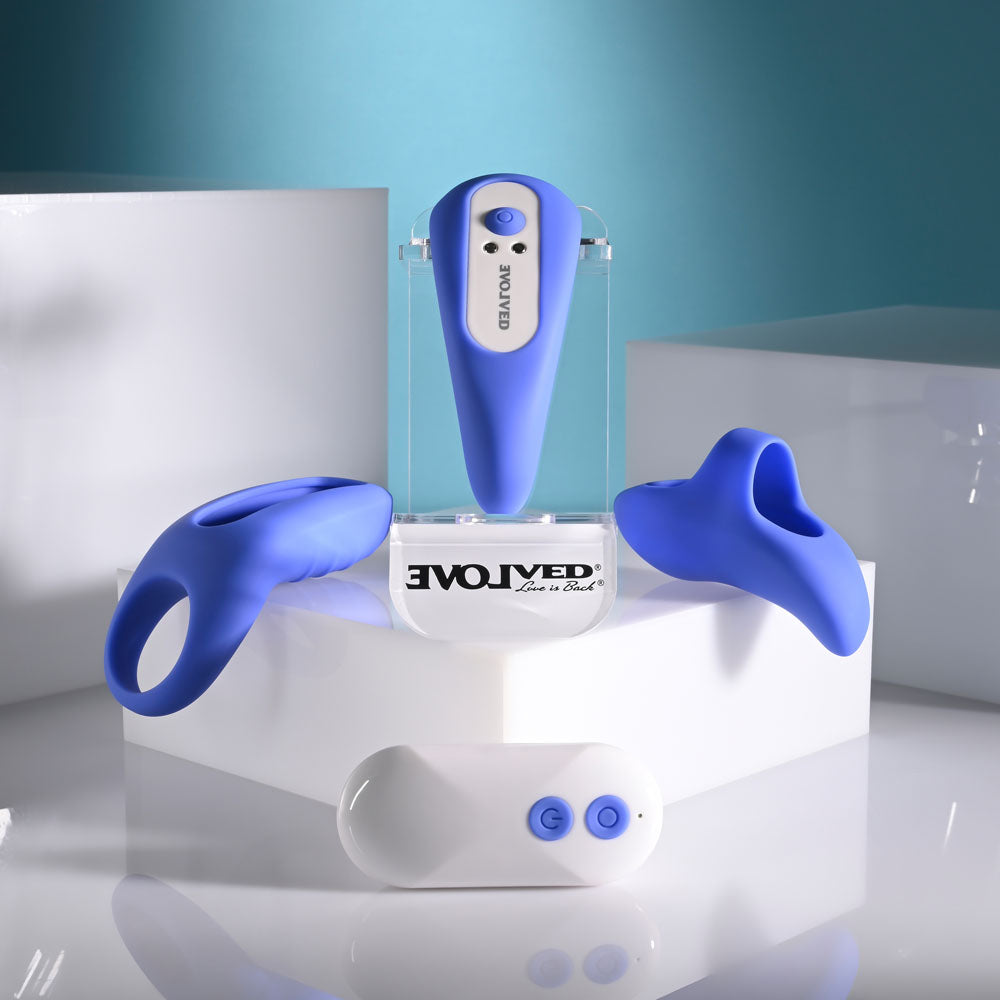 Evolved Take Your Pick – Rechargeable Bullet Vibrator with 3 Sleeves > Sex Toys > Couples Toys - Tophatter Daily Deals