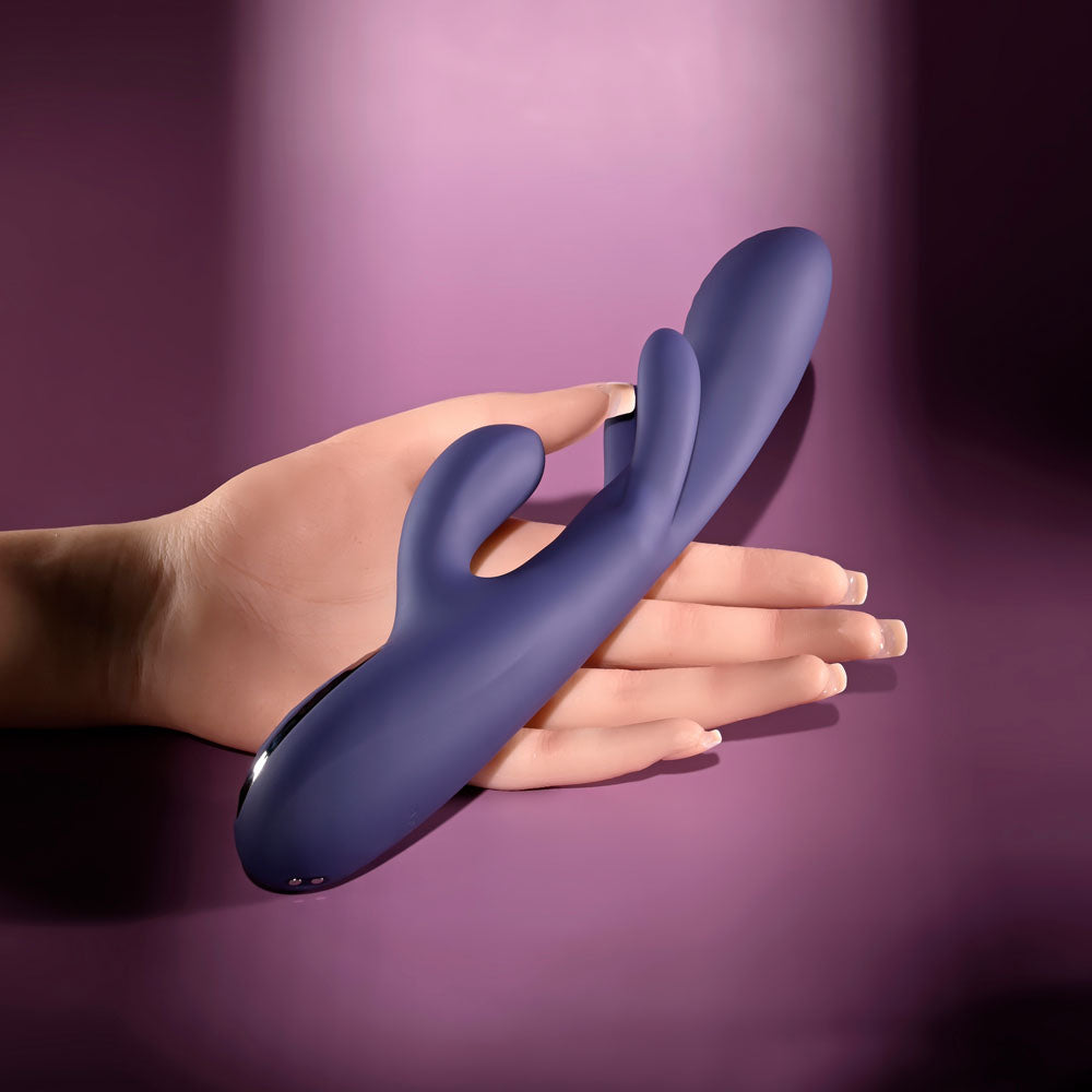 Evolved Bow Down – USB Rechargeable Rabbit Vibrator > Vibrators > Ladies > Rabbit Multi - Tophatter Daily Deals