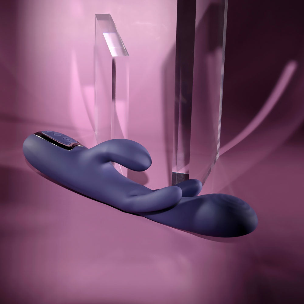 Evolved Bow Down – USB Rechargeable Rabbit Vibrator > Vibrators > Ladies > Rabbit Multi - Tophatter Daily Deals