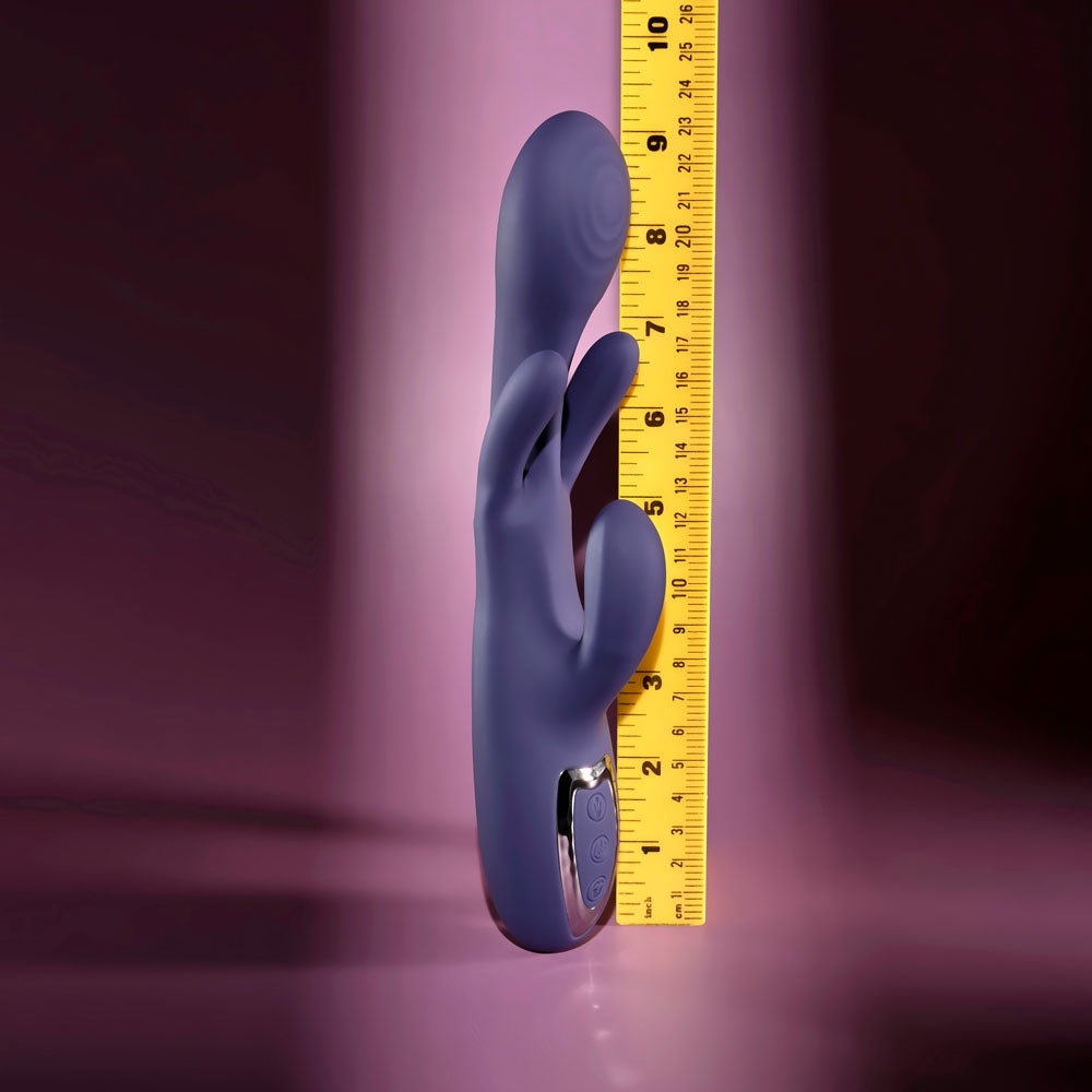 Evolved Bow Down – USB Rechargeable Rabbit Vibrator > Vibrators > Ladies > Rabbit Multi - Tophatter Daily Deals