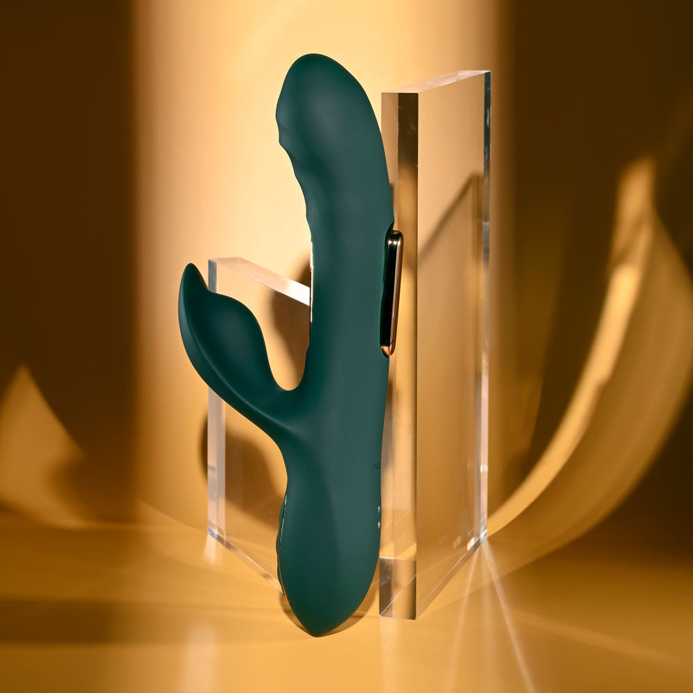 Evolved Heart of Gold – USB Rechargeable Rabbit Vibrator > Vibrators > Ladies > Rabbit - Tophatter Daily Deals