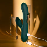 Evolved Heart of Gold – USB Rechargeable Rabbit Vibrator > Vibrators > Ladies > Rabbit - Tophatter Daily Deals