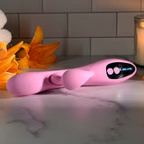 Evolved Push The Button – USB Rechargeable 23.5 cm Rabbit Vibrator > Vibrators > Ladies > Rabbit - Tophatter Daily Deals