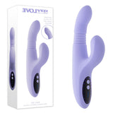 Evolved Pep Talk – USB Rechargeable Thrusting Vibrator with Clitoral Stimulator > Vibrators > Ladies > Rabbit - Tophatter Daily Deals