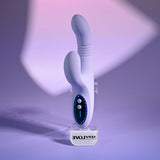Evolved Pep Talk – USB Rechargeable Thrusting Vibrator with Clitoral Stimulator > Vibrators > Ladies > Rabbit - Tophatter Daily Deals