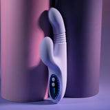 Evolved Pep Talk – USB Rechargeable Thrusting Vibrator with Clitoral Stimulator > Vibrators > Ladies > Rabbit - Tophatter Daily Deals