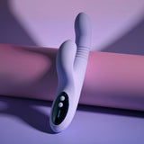 Evolved Pep Talk – USB Rechargeable Thrusting Vibrator with Clitoral Stimulator > Vibrators > Ladies > Rabbit - Tophatter Daily Deals