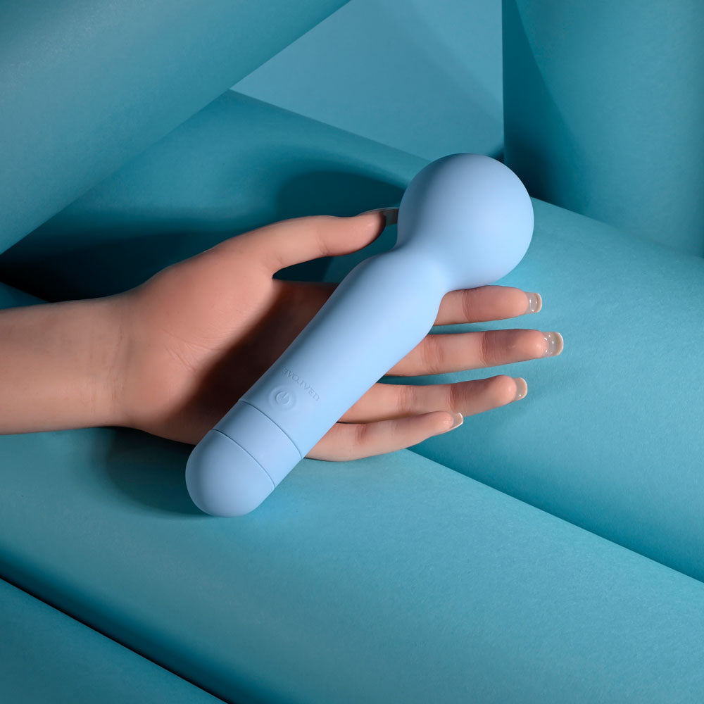 Evolved Iris – USB Rechargeable Waterproof Massage Wand 18.3 cm > Sex Toys > Mini Massagers - Tophatter Daily Deals