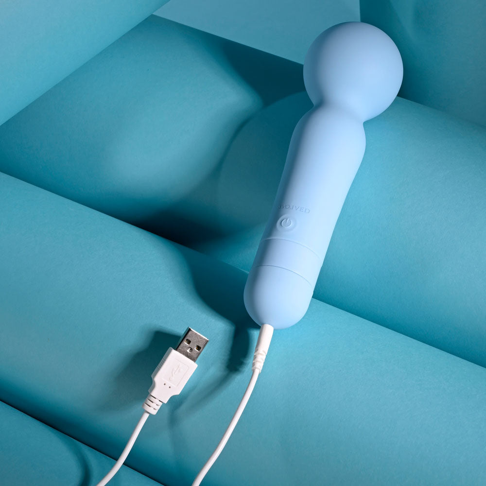 Evolved Iris – USB Rechargeable Waterproof Massage Wand 18.3 cm > Sex Toys > Mini Massagers - Tophatter Daily Deals