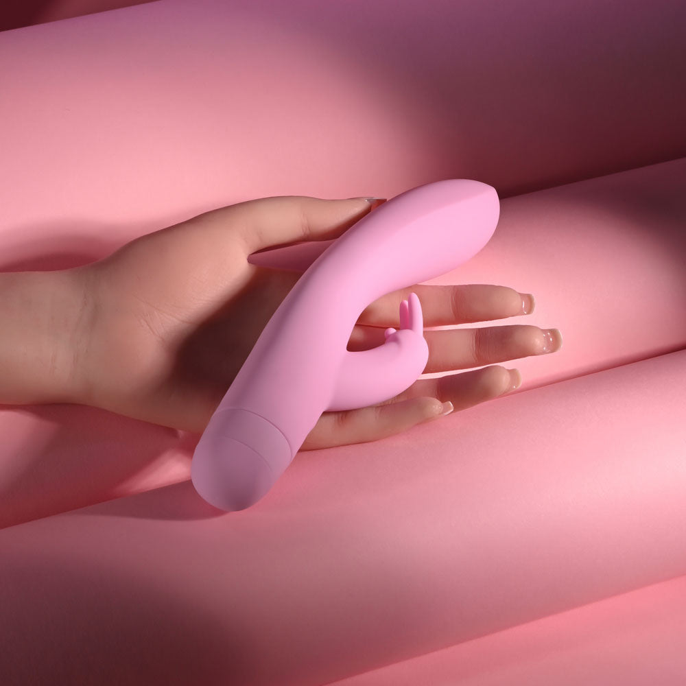 Evolved Cushy Bunny – USB Rechargeable Rabbit Vibrator 19.1 cm > Vibrators > Ladies > Rabbit - Tophatter Daily Deals