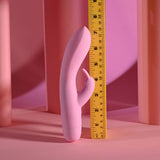 Evolved Cushy Bunny – USB Rechargeable Rabbit Vibrator 19.1 cm > Vibrators > Ladies > Rabbit - Tophatter Daily Deals