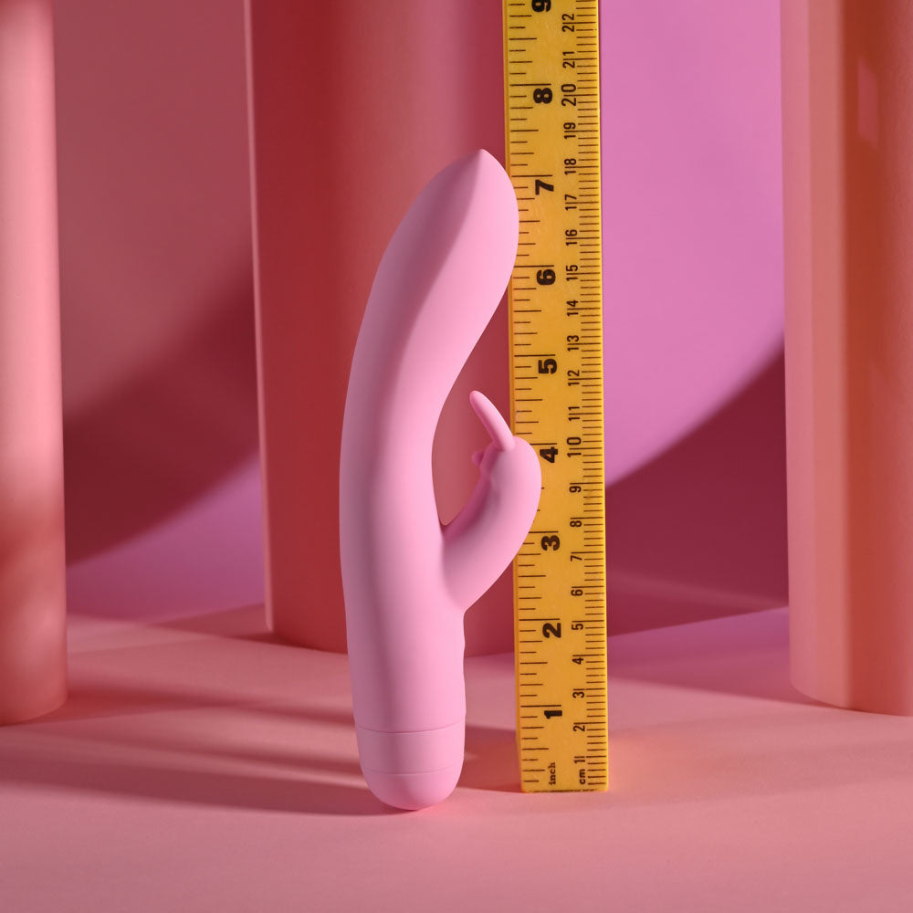 Evolved Cushy Bunny – USB Rechargeable Rabbit Vibrator 19.1 cm > Vibrators > Ladies > Rabbit - Tophatter Daily Deals