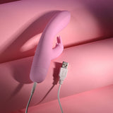 Evolved Cushy Bunny – USB Rechargeable Rabbit Vibrator 19.1 cm > Vibrators > Ladies > Rabbit - Tophatter Daily Deals