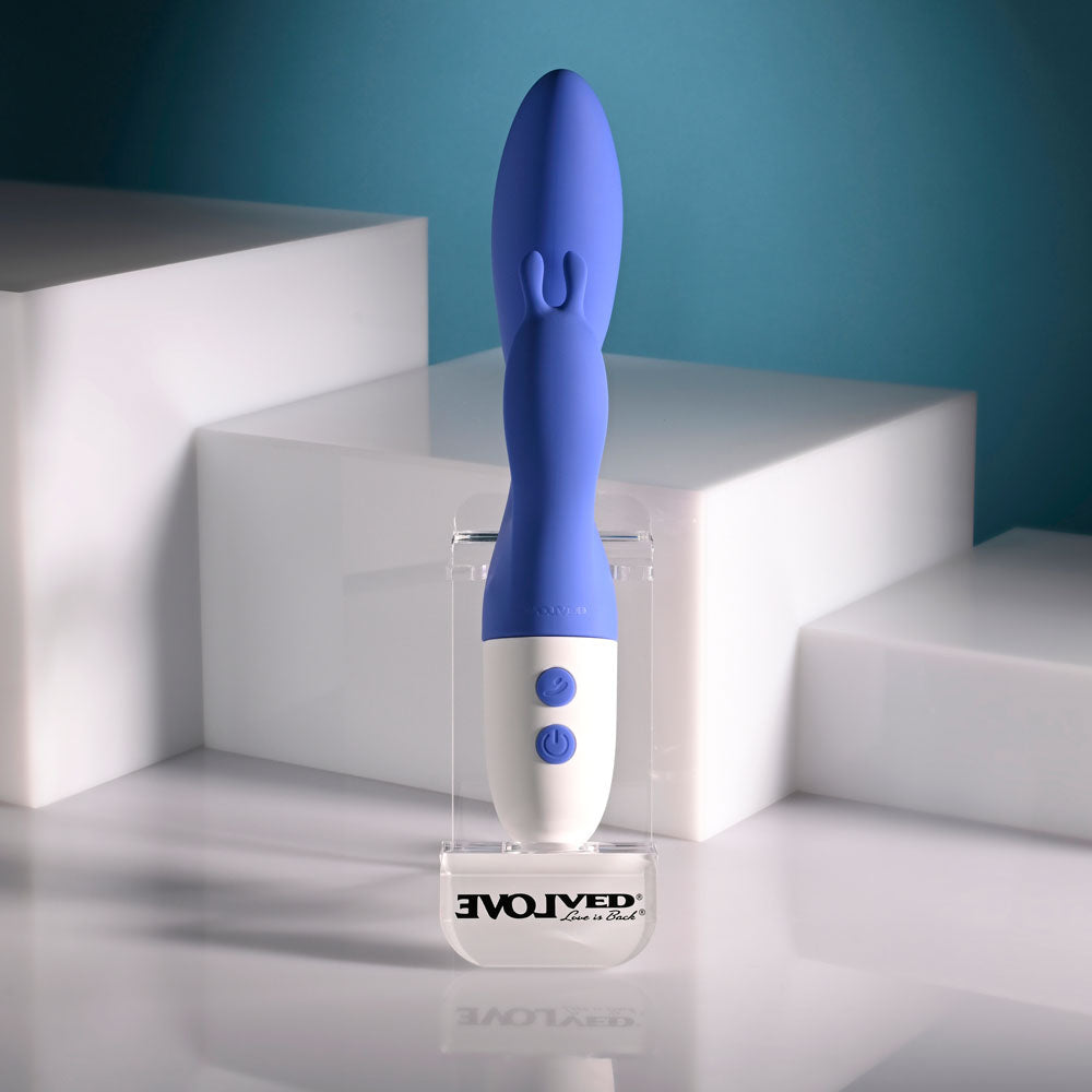 Evolved Funny Bunny – 20 cm USB Rechargeable Rabbit Vibrator > Vibrators > Ladies > Rabbit - Tophatter Daily Deals