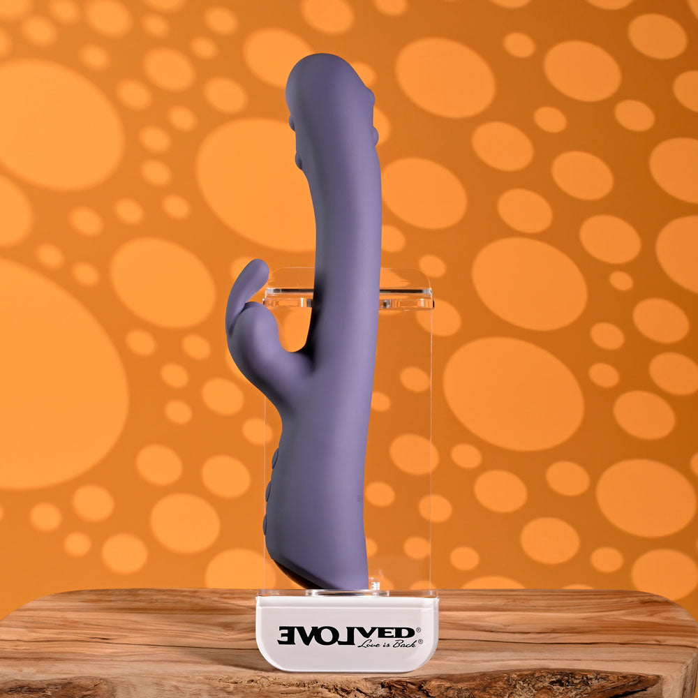 Evolved Poppin Good Time – 20 cm USB Rechargeable Rabbit Vibrator > Vibrators > Ladies > Rabbit - Tophatter Daily Deals