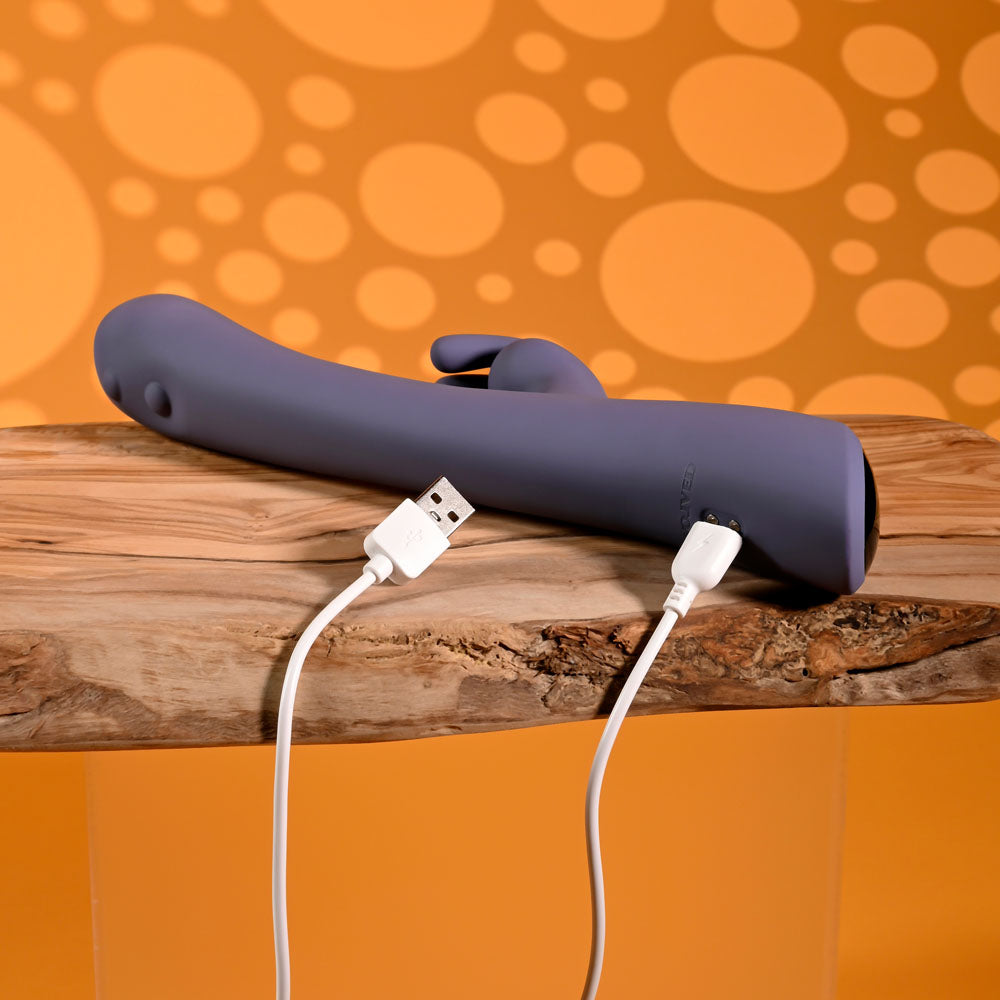 Evolved Poppin Good Time – 20 cm USB Rechargeable Rabbit Vibrator > Vibrators > Ladies > Rabbit - Tophatter Daily Deals