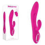 Evolved G-Tapper – USB Rechargeable Rabbit Vibrator with Dual Motors and Flexible G-Spot Shaft > Vibrators > Ladies > Rabbit - Tophatter Daily Deals