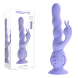 Evolved Wiggly Bunny – USB Rechargeable Rabbit Vibrator with Suction Base > Vibrators > Ladies > Rabbit Multi - Tophatter Daily Deals
