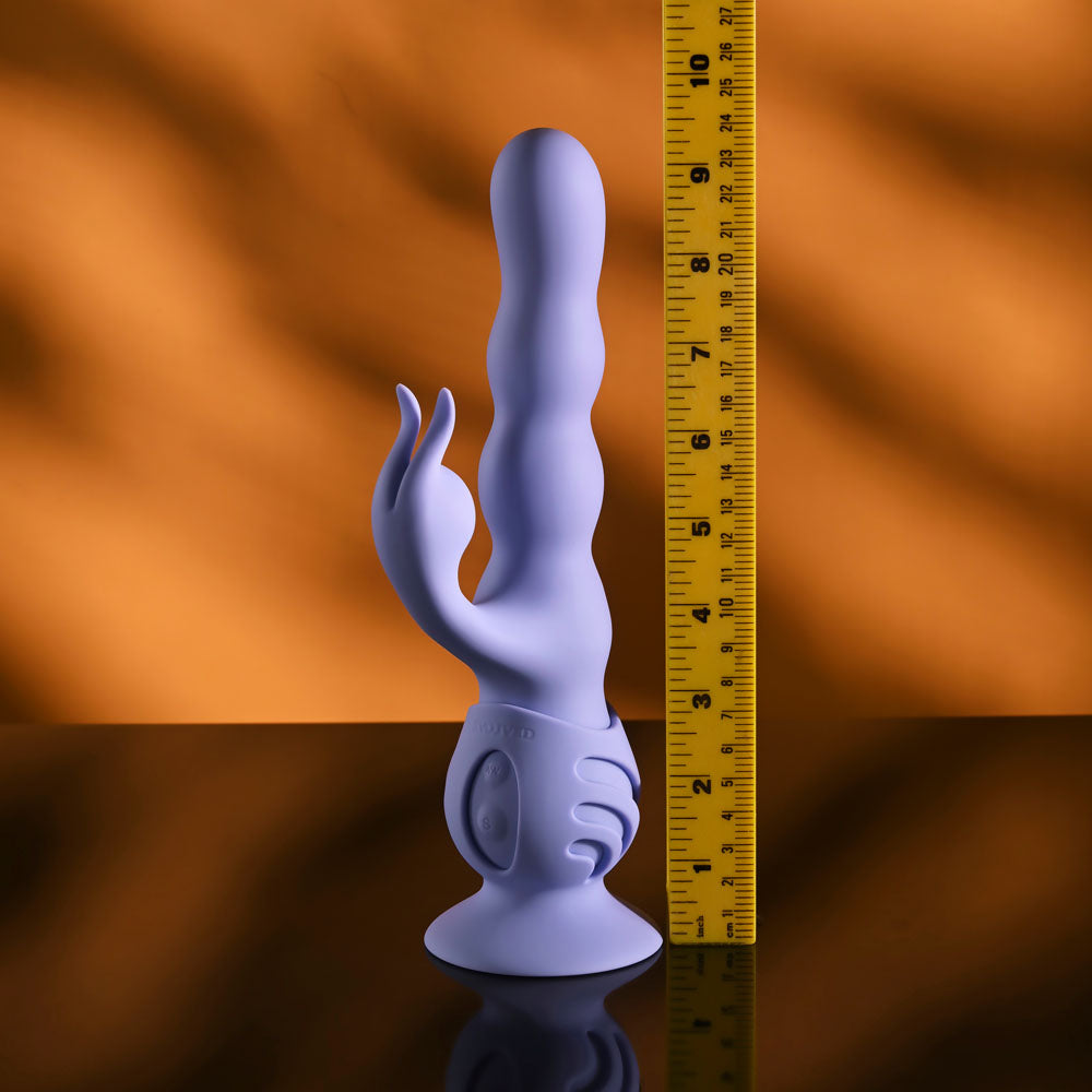 Evolved Wiggly Bunny – USB Rechargeable Rabbit Vibrator with Suction Base > Vibrators > Ladies > Rabbit Multi - Tophatter Daily Deals