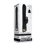 Evolved Rapid Rabbit 25.4 cm Thrusting Vibrator > Vibrators > Ladies > Rabbit Multi - Tophatter Daily Deals