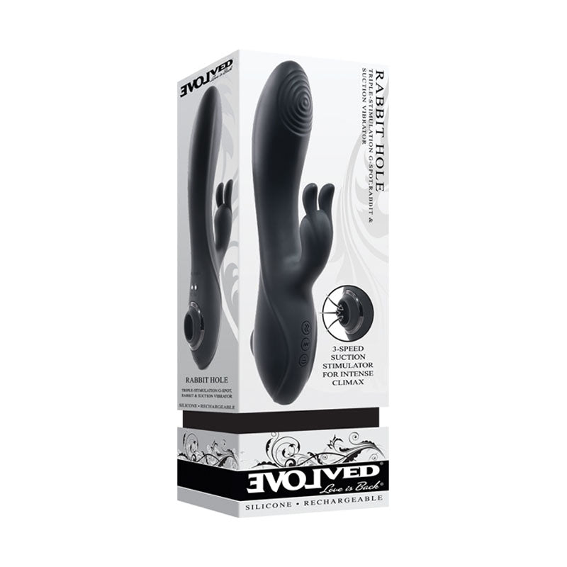 Evolved Rabbit Hole 21.2 Centimeter Rabbit Vibrator > Vibrators > Ladies > Rabbit - Tophatter Daily Deals