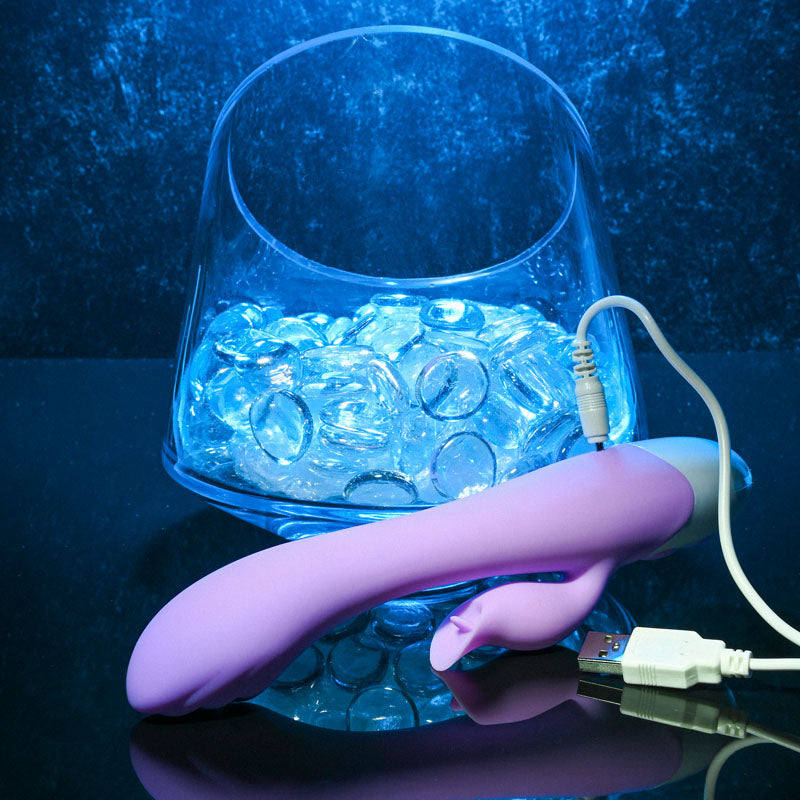 Evolved PLEASING PETAL Lilac 19.7 cm Rabbit Vibrator > Vibrators > Ladies > Rabbit - Tophatter Daily Deals