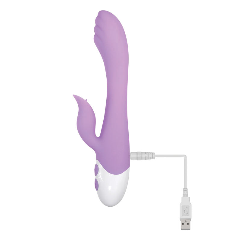 Evolved PLEASING PETAL Lilac 19.7 cm Rabbit Vibrator > Vibrators > Ladies > Rabbit - Tophatter Daily Deals