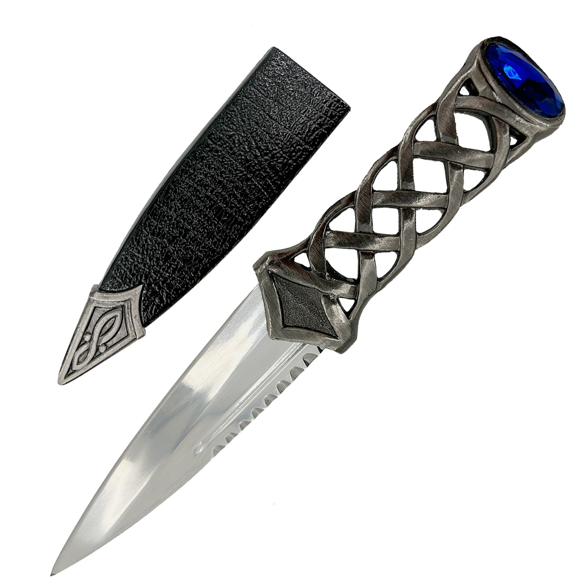 Scottish Twisted Steel Dagger Knife knives - Tophatter Daily Deals