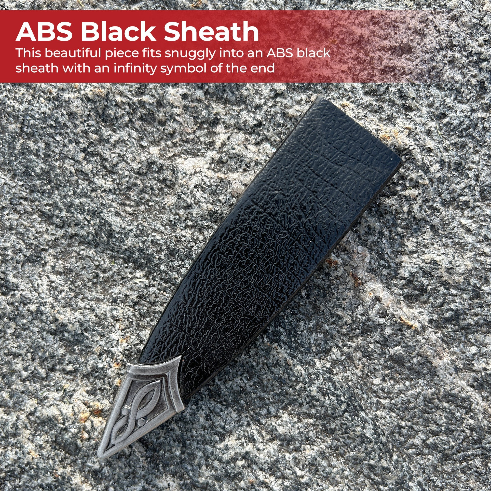 Scottish Twisted Steel Dagger Knife knives - Tophatter Daily Deals