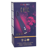 Chic Jasmine Navy Blue 6.25 Inch Dual Motor Silicone Vibrator with 10 Speeds and Rechargeable > Vibrators > Standard Vibrators - Tophatter Daily Deals