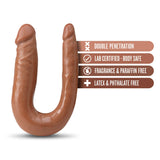 Dr. Skin Mini Double Dong – Soft Flexible Double Penetration Toy > Dildos > Double Dildos - Tophatter Daily Deals