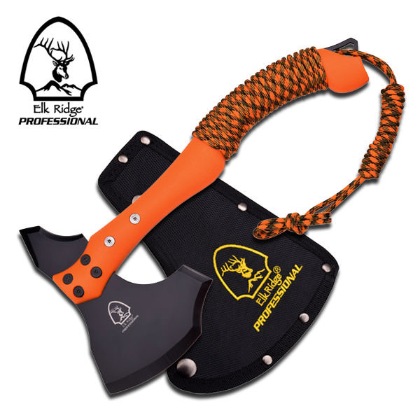 11 Inch Outdoor Tactical Axe Hatchet - Tophatter's Inc. Weapons Store Online Collectible Weapons - Tophatter Daily Deals