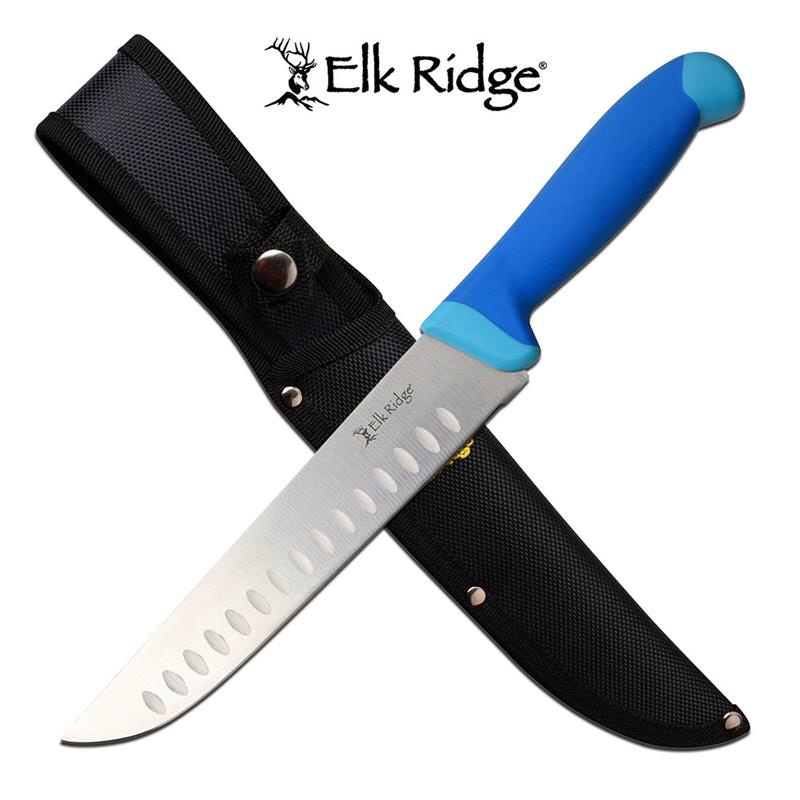13.5" Fixed Blade Fillet Knife Hollow Ground Blade Collectible Weapons - Tophatter Daily Deals