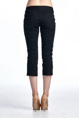 Women's Stretch Capris Capris - Tophatter Daily Deals