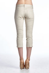 Women's Stretch Capris Capris - Tophatter Daily Deals