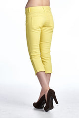 Women's Stretch Capris Capris - Tophatter Daily Deals