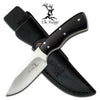5.25 inch Overall Elk Ridge Fixed Blade Hunting Knife With Mirror Finish Blade - TOPHATTER'S ARMORY DEALS Collectible Weapons - Tophatter Daily Deals