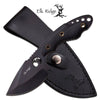 Hunting Fixed Blade Knife Black 3.5" Drop Blade With G10 Handle - TOPHATTER'S ARMORY DEALS Collectible Weapons - Tophatter Daily Deals