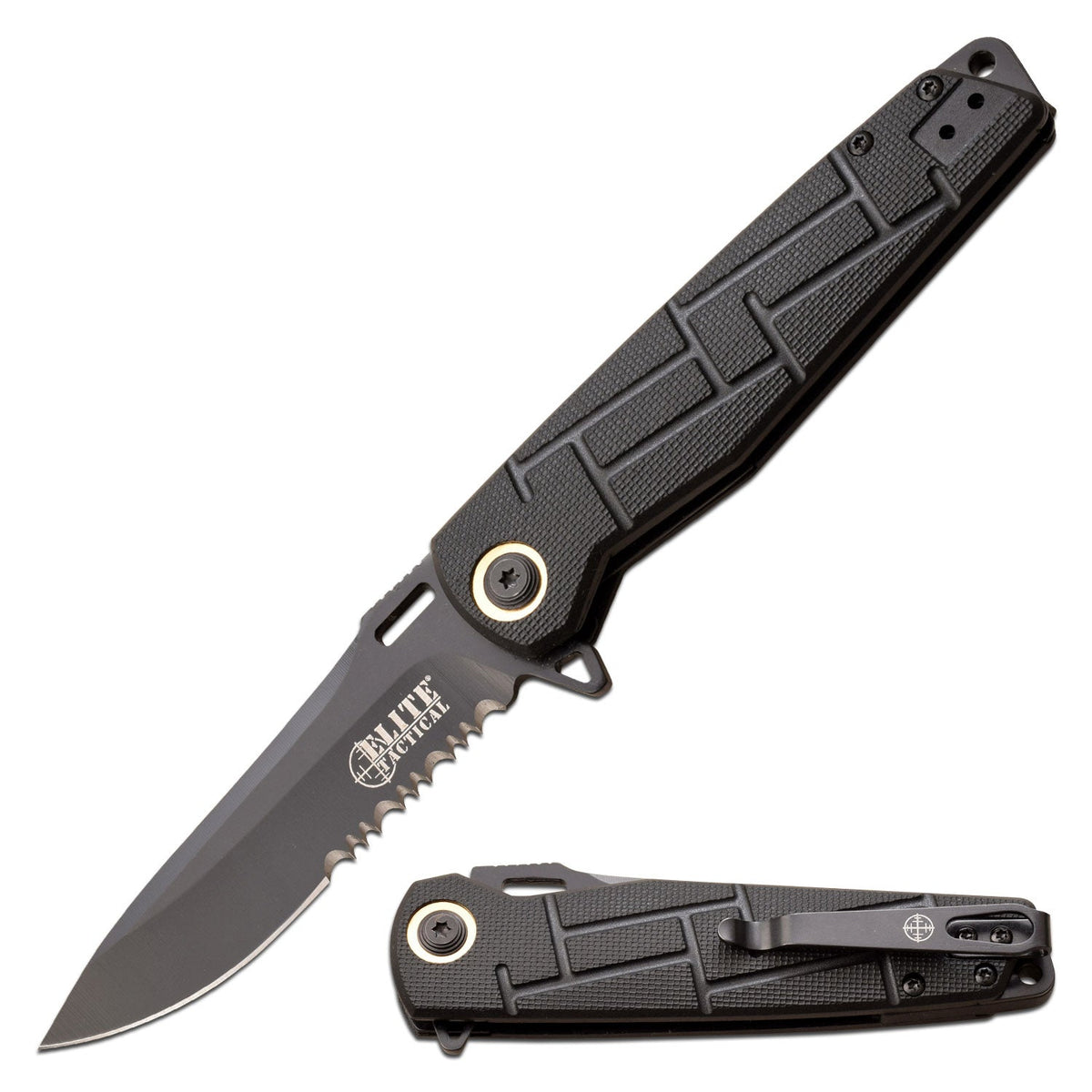 Elite Tactical - READINESS - Spring Assisted Knife - Tophatter Daily Deals