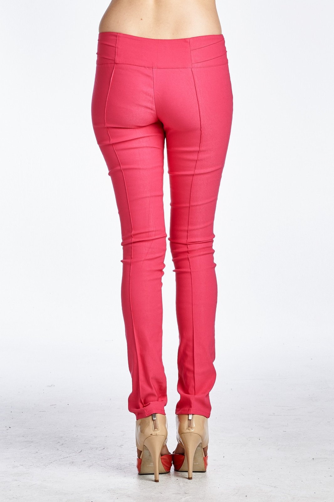 Women's Stretch Pleated Pants Pants - Tophatter Daily Deals