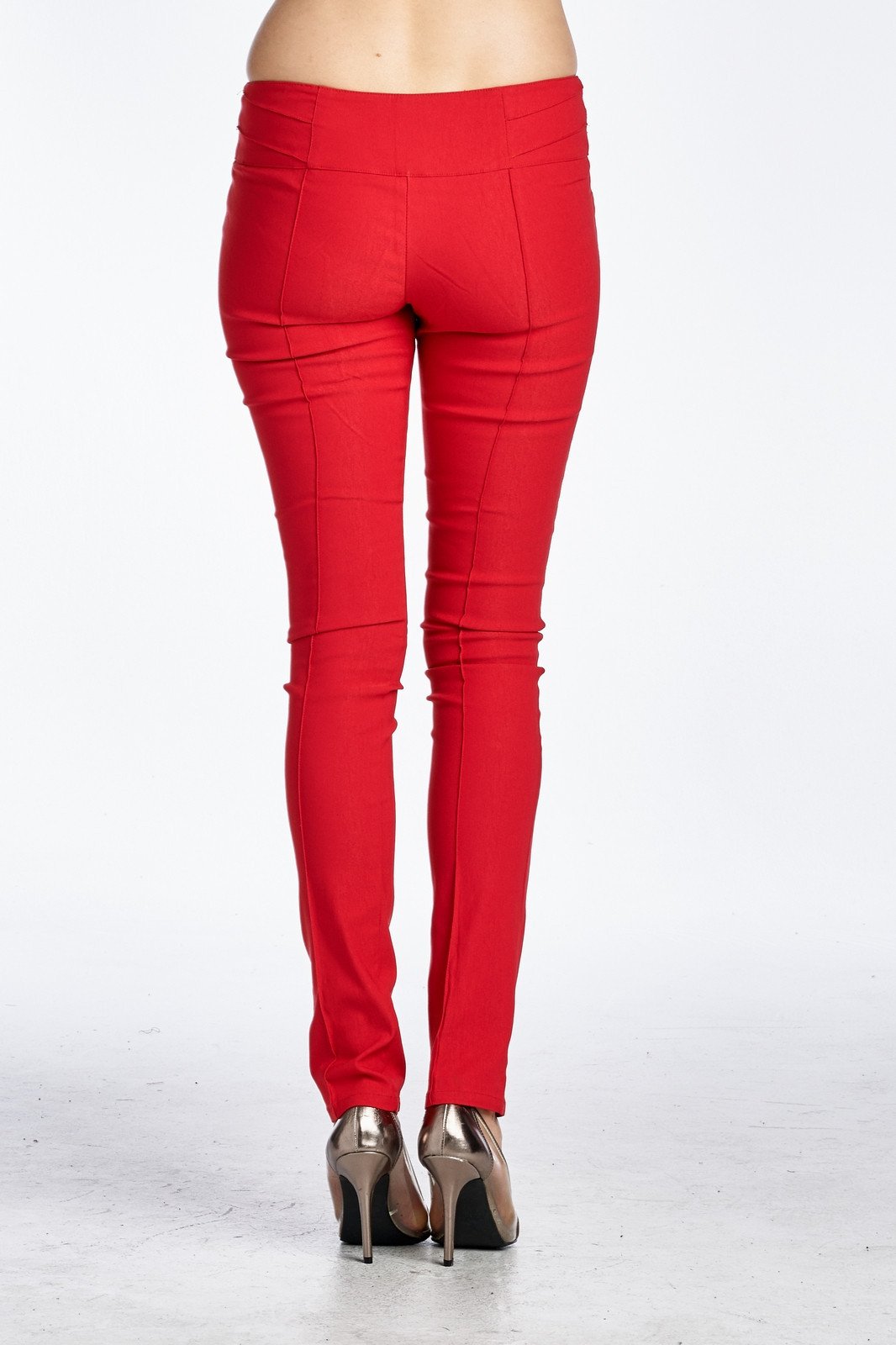 Women's Stretch Pleated Pants Pants - Tophatter Daily Deals