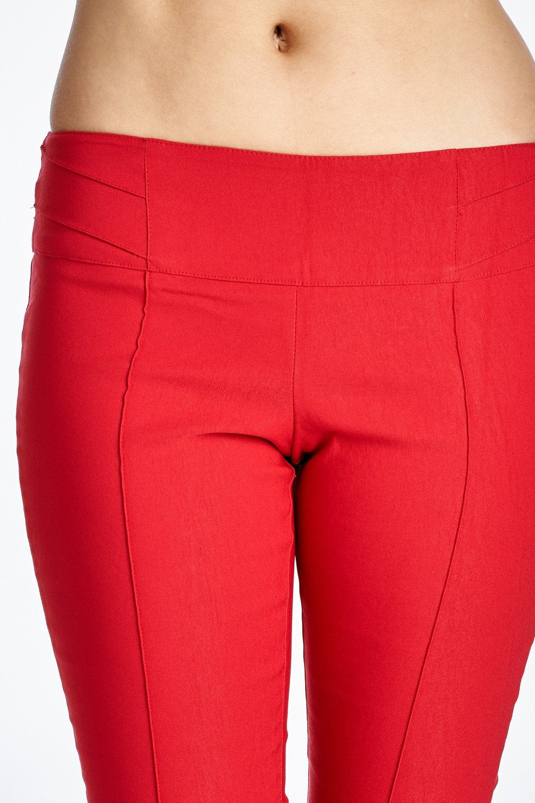 Women's Stretch Pleated Pants Pants - Tophatter Daily Deals