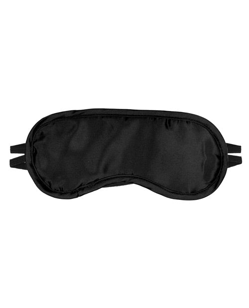 Satin Fantasy Blindfold Black Blindfolds - Tophatter Daily Deals