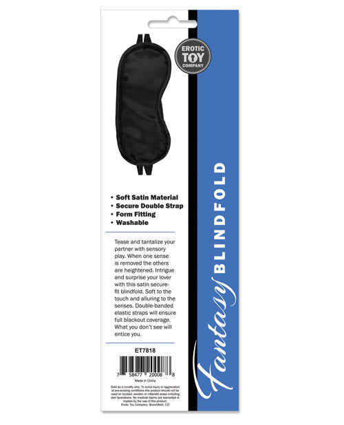Satin Fantasy Blindfold Blindfolds - Tophatter Daily Deals