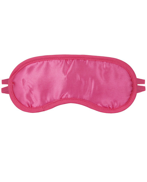 Satin Fantasy Blindfold Pink Blindfolds - Tophatter Daily Deals