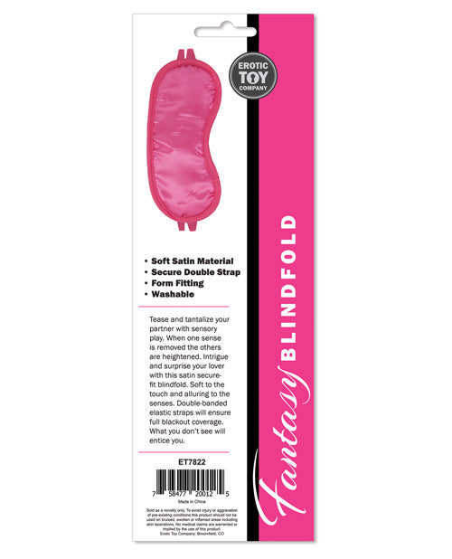 Satin Fantasy Blindfold Blindfolds - Tophatter Daily Deals